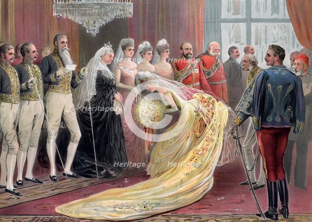 Jubilee Drawing Room, 1887.Artist: Ludlow