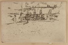Jubilee Place, Chelsea, 1887. Creator: James Abbott McNeill Whistler