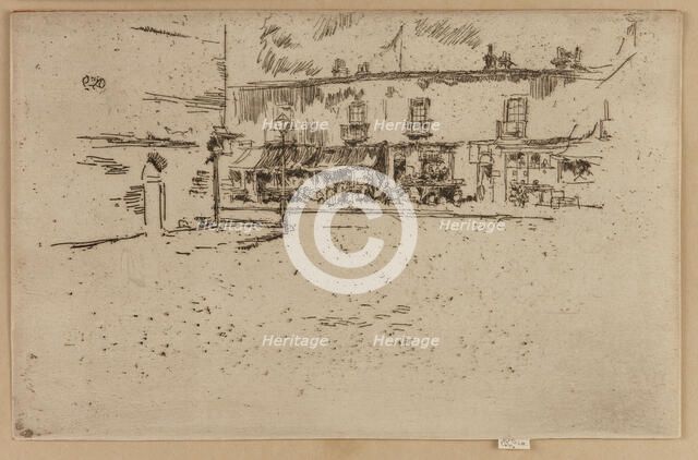 Jubilee Place, Chelsea, 1887. Creator: James Abbott McNeill Whistler.