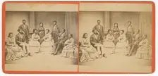 Jubilee Singers, Fisk University, Nashville, Tennessee, 1872. Creator: James Wallace Black