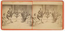 Jubilee Singers, Fisk University, Nashville, Tennessee, 1872. Creator: James Wallace Black