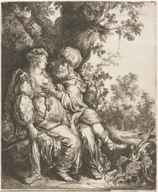 Juda and Thamar, n.d. Creator: Pieter Lastman