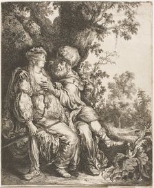 Juda and Thamar, n.d. Creator: Pieter Lastman