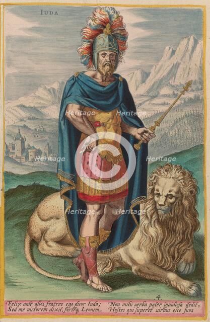 Juda, c. 1585. Creator: Johann Sadeler I.