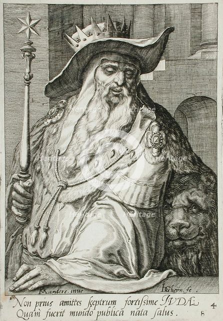 Judah, c1590. Creator: Jacques de Gheyn II.