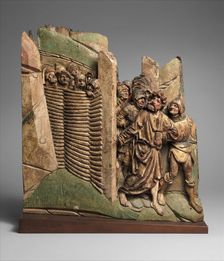 Judas Entering the Garden of Gethsemane to Betray Christ, German or South Netherlandish, 15th centur Creator: Unknown