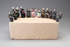 Judas from the Last Supper, France, 18th century. Creator: Verres de Nevers