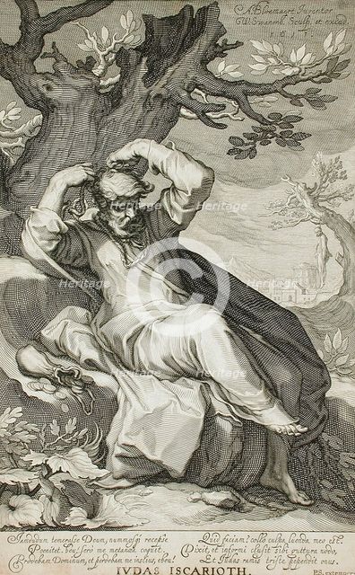 Judas Iscariot, 1611. Creator: Willem van Swanenburg.