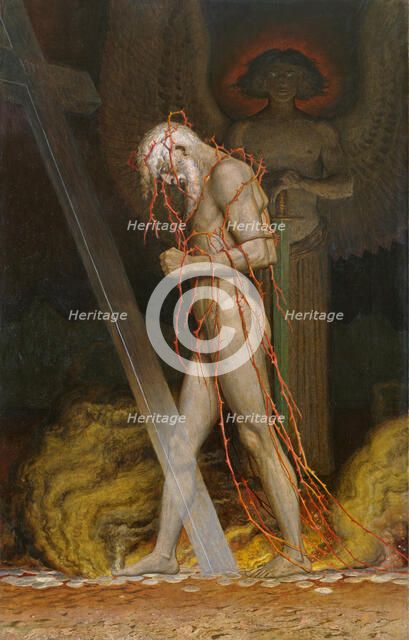 Judas Iscariot, 1923. Creator: Schneider, Sascha (Karl Alexander) (1870-1927).