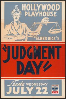 Judgment Day, Los Angeles, [193-]. Creator: Unknown