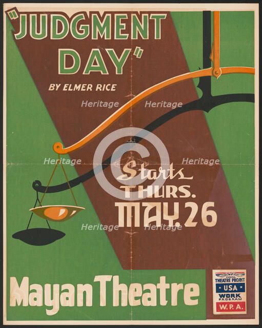 Judgment Day, Los Angeles, 1938. Creator: Unknown.