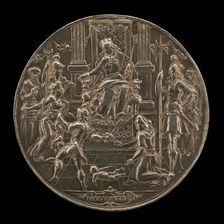 Judgment of Solomon [obverse], c. 1625. Creator: Daniel Sailer