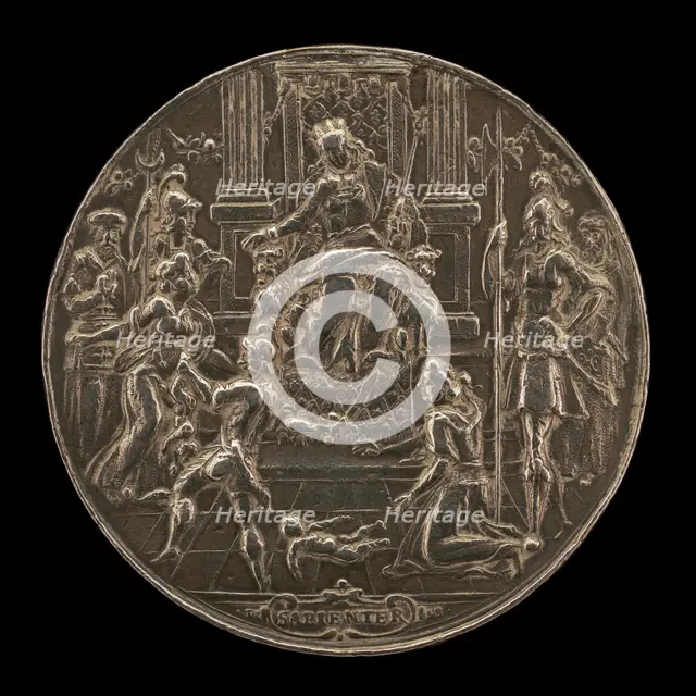 Judgment of Solomon [obverse], c. 1625. Creator: Daniel Sailer.