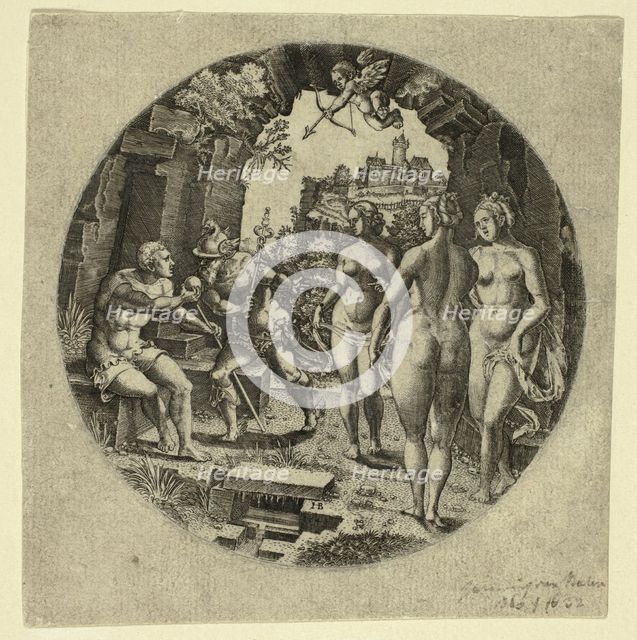 Judgment of Paris, 1544. Creator: Hans Brosamer.