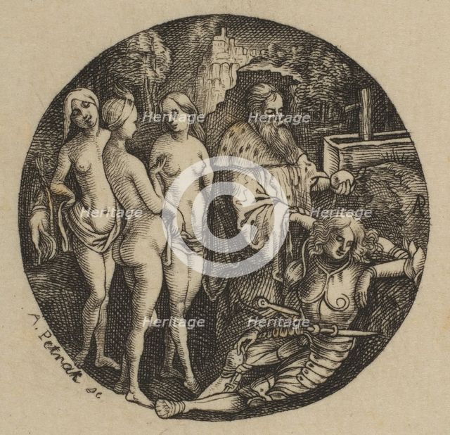Judgment of Paris, 19th century. Creator: Alois Petrak.