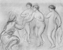 Judgment of Paris c1913. Artist: Edgar Degas