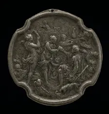 Judgment of Paris, mid 17th century. Creator: Unknown
