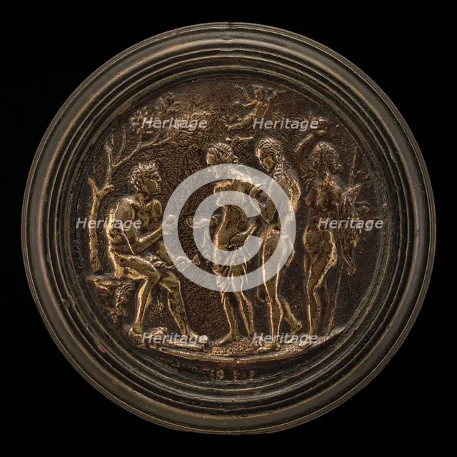 Judgment of Paris, second half 15th century. Creator: Master IO.FF..