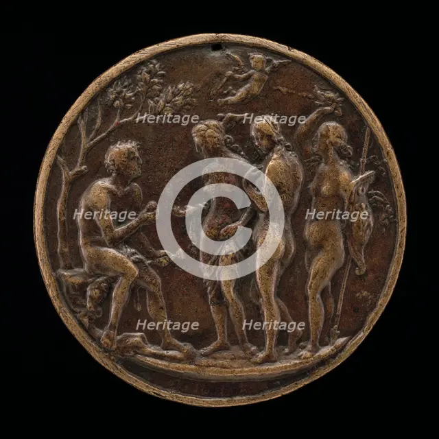 Judgment of Paris, second half 15th century. Creator: Master IO.FF..