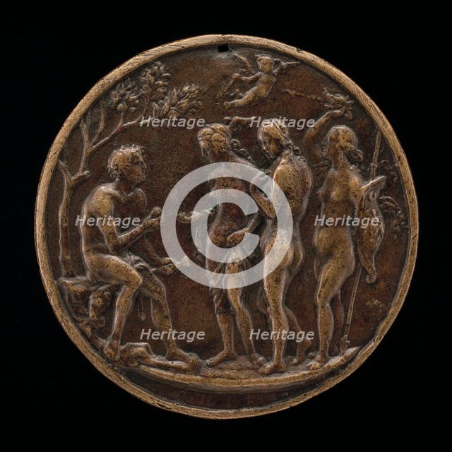 Judgment of Paris, second half 15th century. Creator: Master IO.FF..