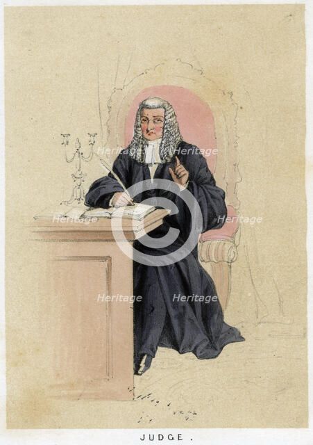 'Judge', 1855. Artist: Unknown