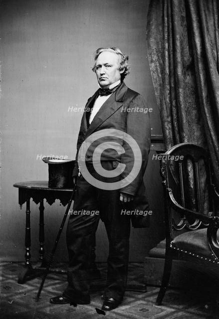 Judge A.D. Smith, between 1855 and 1865. Creator: Unknown.