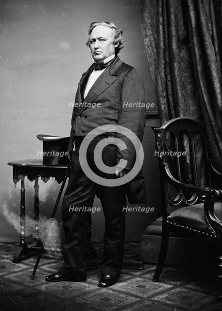 Judge A.D. Smith, between 1855 and 1865. Creator: Unknown.