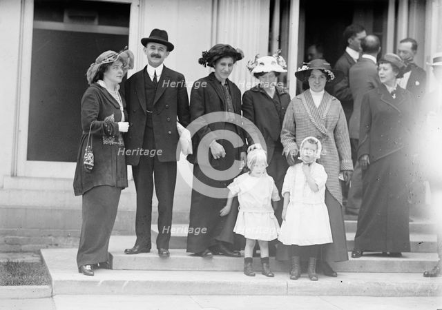 Judge Ben B. Lindsey, Mrs. Lindsey..., 1914. Creator: Harris & Ewing.