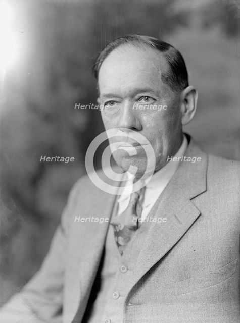 Judge D.R. Brice - Portrait, 1933. Creator: Harris & Ewing.
