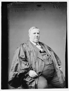 Judge David Davis, U.S.S. Court, between 1870 and 1880. Creator: Unknown