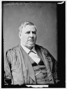 Judge David Davis, U.S. Supreme Court, between 1870 and 1880. Creator: Unknown
