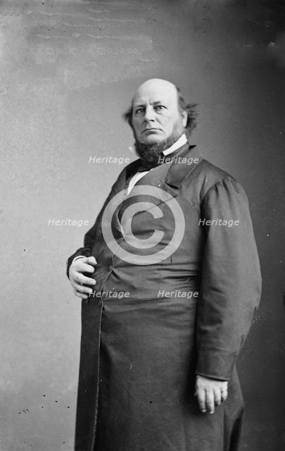 Judge E.P. Cowles, between 1855 and 1865. Creator: Unknown.