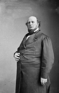 Judge E.P. Cowles, between 1855 and 1865. Creator: Unknown