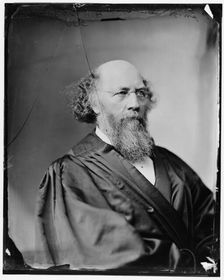 Judge Field, Stephen Johnson. Appointed to the Supreme Court by Lincoln in 1863; photo c. 1875. Creator: Unknown