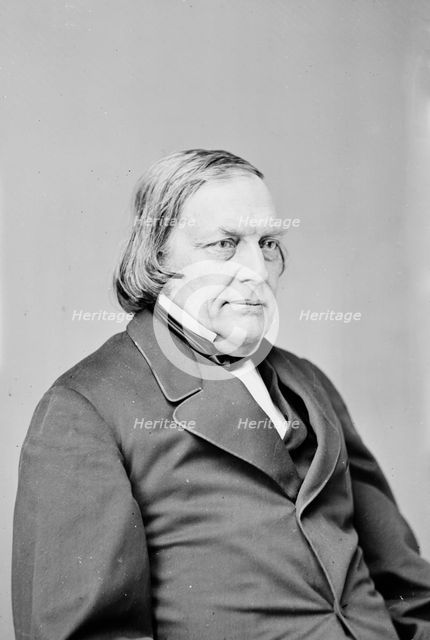 Judge Ira Harris, between 1855 and 1865. Creator: Unknown.