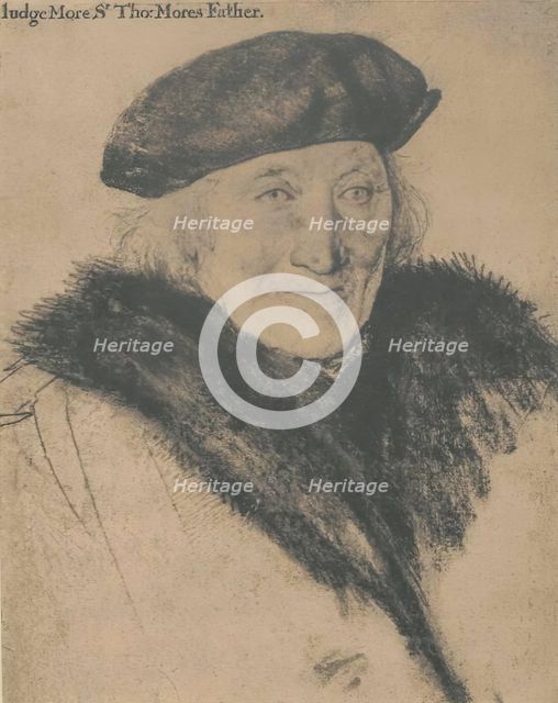 Judge John More. Creator: Hans Holbein the Younger.
