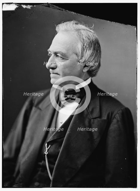 Judge Joseph Bradley, between 1870 and 1880. Creator: Unknown.