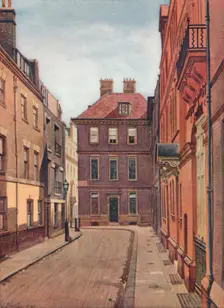 Judge Jeffrey's House, Delahay Street, Westminster London, c1880 (1926). Artist: John Crowther