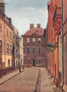 Judge Jeffrey's House, Delahay Street, Westminster London, c1880 (1926). Artist: John Crowther