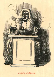 Judge Jeffreys 1897. Creator: John Leech