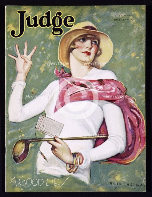 Judge magazine cover, May 1926. Creator: Unknown.