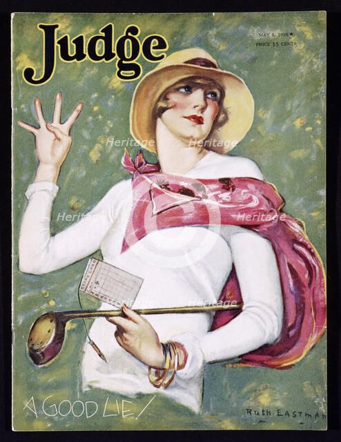Judge magazine cover, May 1926. Artist: Unknown