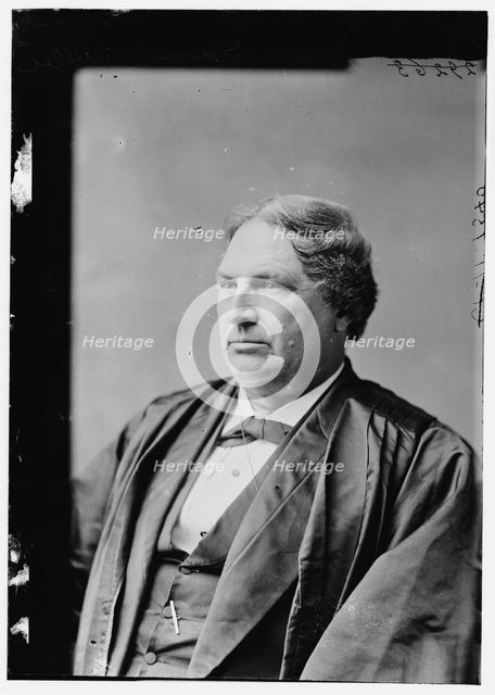 Judge Miller, between 1870 and 1880. Creator: Unknown.