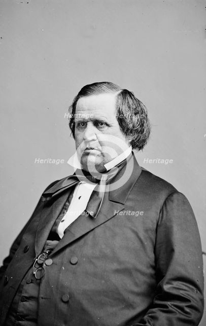 Judge Nathan Clifford, between 1855 and 1865. Creator: Unknown.