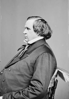 Judge Nathan Clifford, between 1855 and 1865. Creator: Unknown