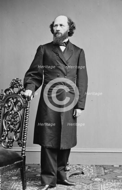 Judge S.J. Field, between 1855 and 1865. Creator: Unknown.