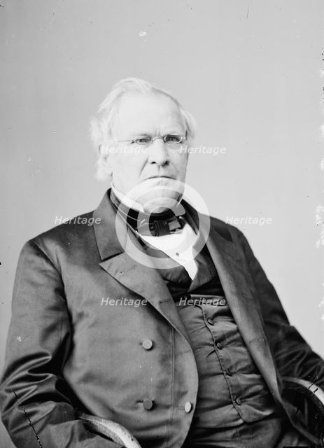 Judge Robert C. Grier, between 1855 and 1865. Creator: Unknown.