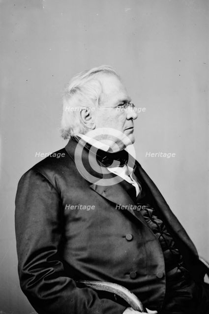 Judge Robert C. Grier, between 1855 and 1865. Creator: Unknown.