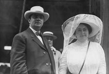 Judge Rosalsky and wife, 1912. Creator: Bain News Service