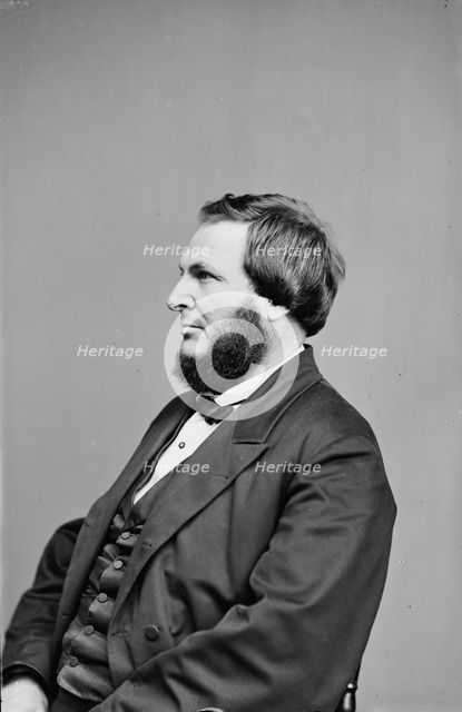 Judge S.F. Miller, between 1855 and 1865. Creator: Unknown.
